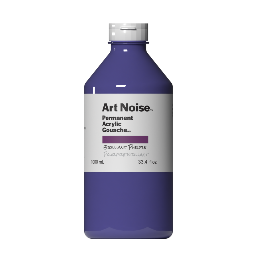 Tri-Art Mfg. - Art Noise Acrylic Gouache: Carbon Black / 2L