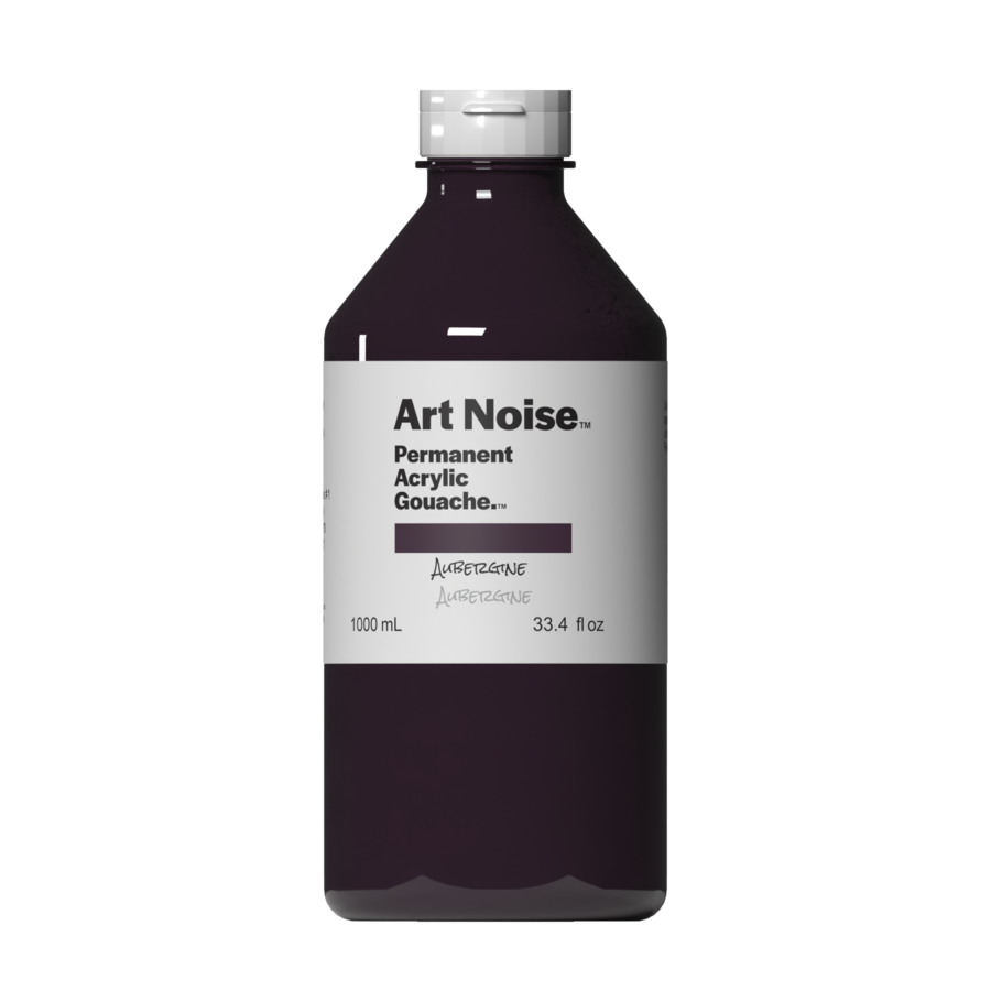 Tri-Art Mfg. - Art Noise Acrylic Gouache: Carbon Black / 2L