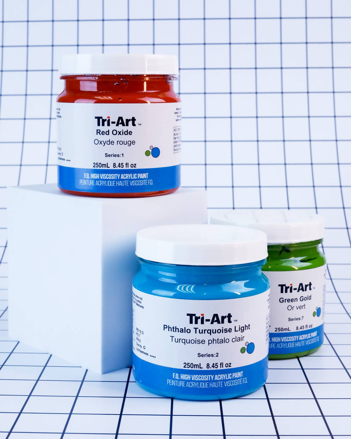 Tri-Art Mfg. - Tri-ArtHigh Viscosity Acrylic Paint: Cobalt Teal / 60mL Tube