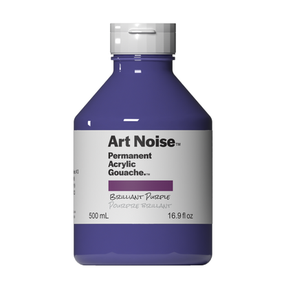 Tri-Art Mfg. - Art Noise Acrylic Gouache: Transparent Deep Blue / 500mL