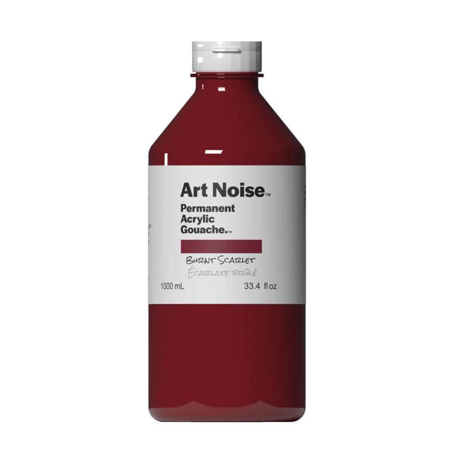 Tri-Art Mfg. - Art Noise Acrylic Gouache: Carbon Black / 2L