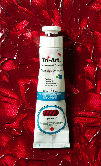 Tri-Art Mfg. - Tri-ArtHigh Viscosity Acrylic Paint: Titanium White / 60mL Tube