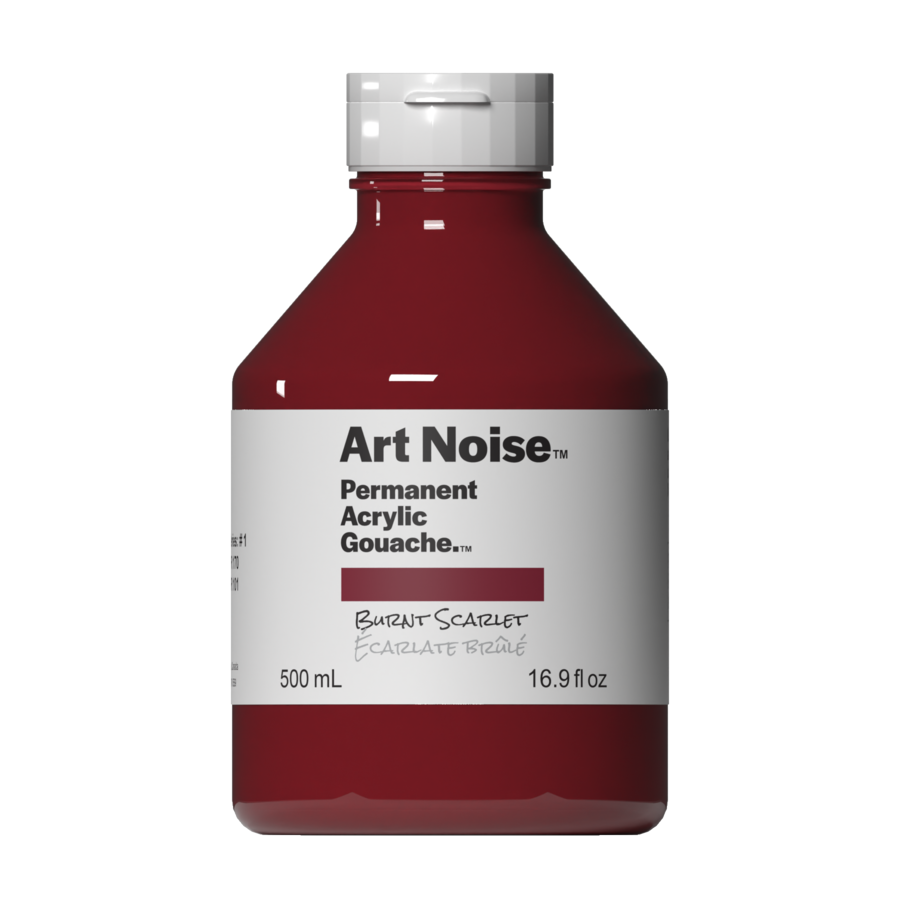 Tri-Art Mfg. - Art Noise Acrylic Gouache: Carbon Black / 2L