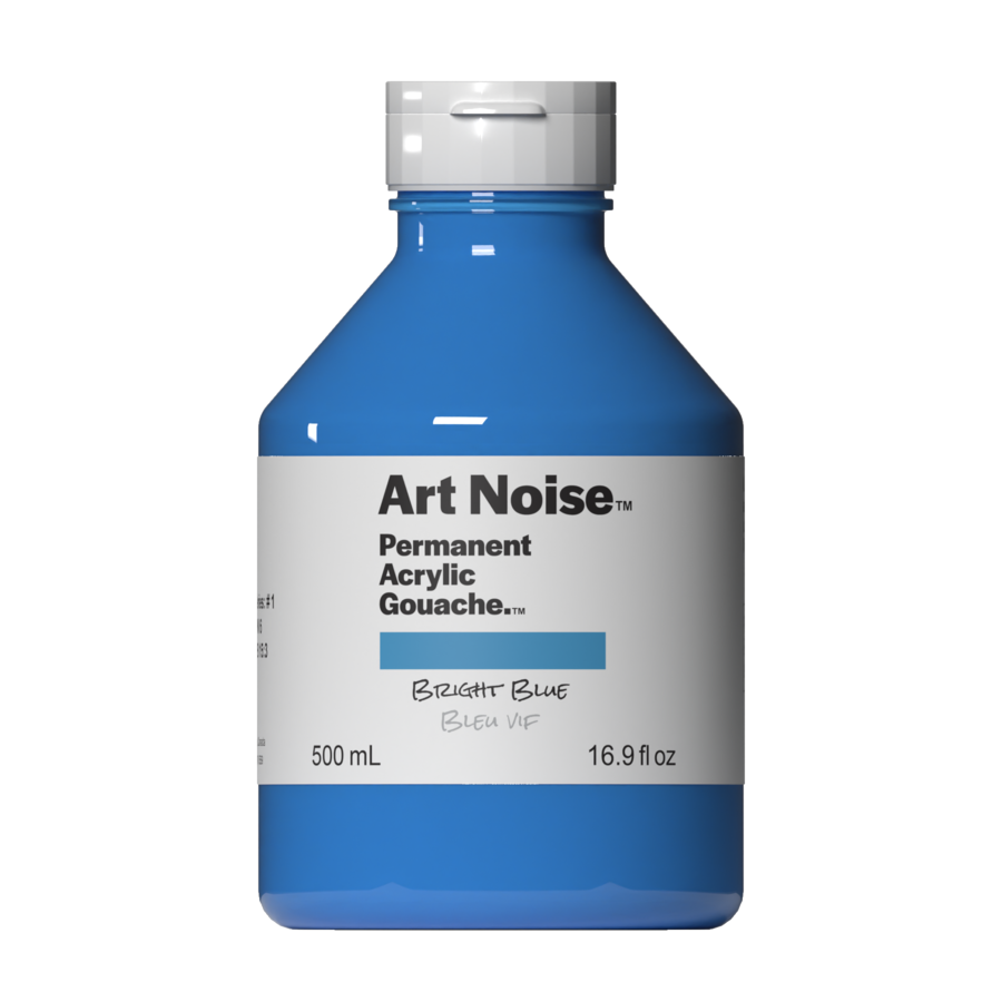 Tri-Art Mfg. - Art Noise Acrylic Gouache: Carbon Black / 2L