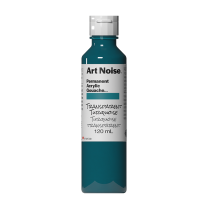 Tri-Art Mfg. - Art Noise Acrylic Gouache: Transparent Turquoise / 2L